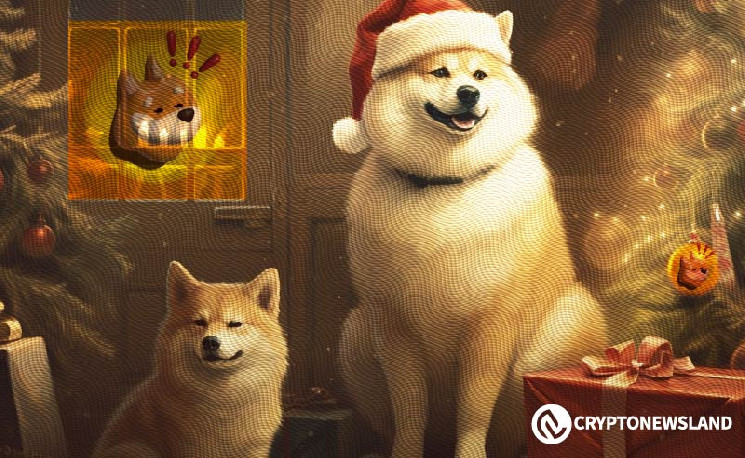 Кит перевел 308 миллиардов токенов BONK на Coinbase перед сжиганием 1 триллиона токенов к Рождеству