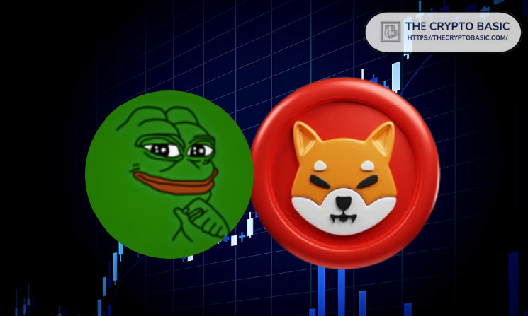 Кит вывел 60 миллиардов Shiba Inu и 150 миллиардов PEPE из Binance в новый кошелек