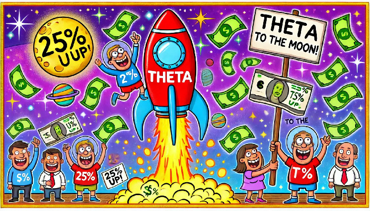 Ціна Theta Network (THETA) зросла на 25%: чому ринок випробовує оптимізм?