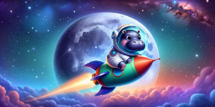 Мем-коин Moo Deng на Solana вырос на 80% после анонса листинга на Coinbase