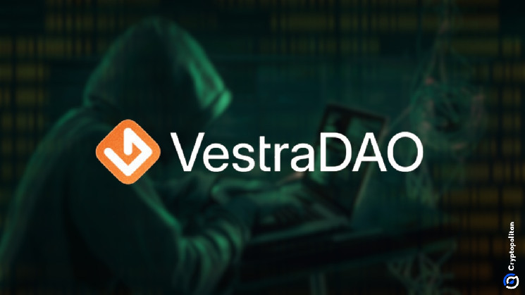 Vestra DAO потерял $480K из-за хакерской атаки всего через месяц после запуска токенов VSTR