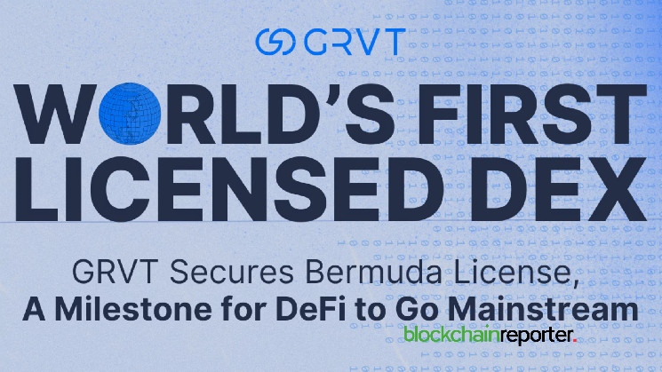 GRVT первая DEX с лицензией класса M для соблюдения норм в DeFi на Бермуде