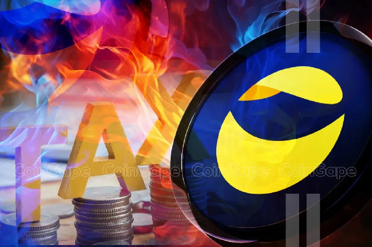 Terra Luna Classic: Голосование за повышение налога на сжигание до 1.5% и возможный рост цен на LUNC