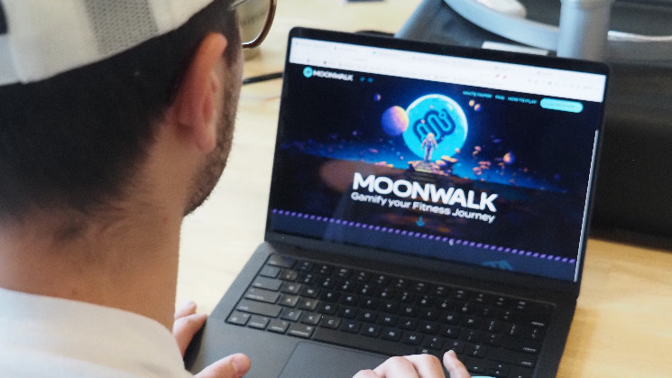 Заводящая фитнес-криптоигра Moonwalk