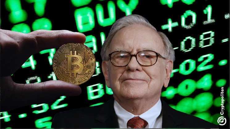 Уоррен Баффет снова игнорирует биткойн: сильные позиции Berkshire Hathaway на рынке в 2025 году