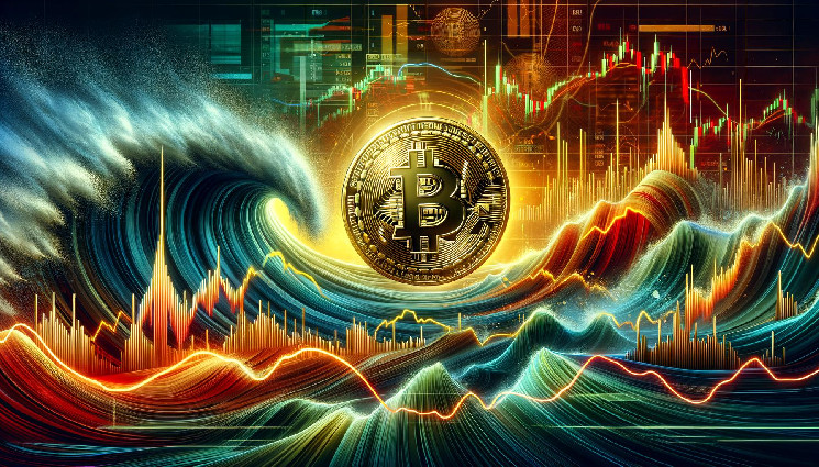 Биткойн снижается: цена ниже $100,000 на фоне волатильности и технических сигналов