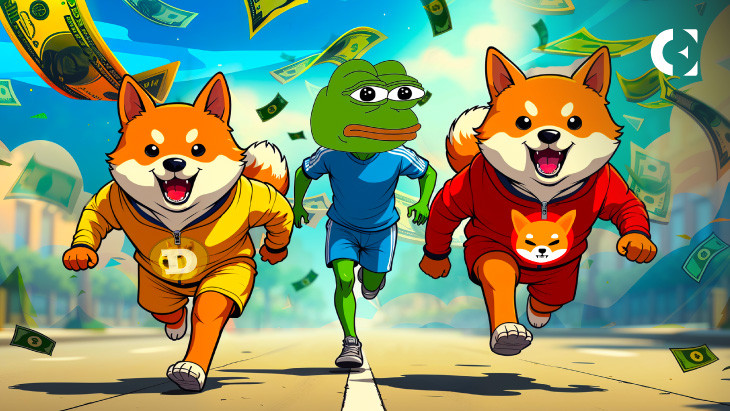 Ціни DOGE, PEPE та SHIB: Трейдери фіксують прибутки, але висхідний тренд залишається!