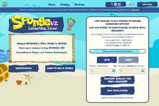 Топ мем-монета Sponge V2: успех на Polygon