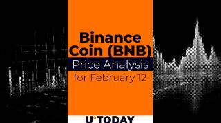 Прогноз цінового руху Binance Coin (BNB) на 12 лютого: ведмеді повертаються, а БНБ торгується в межах $600-$650.