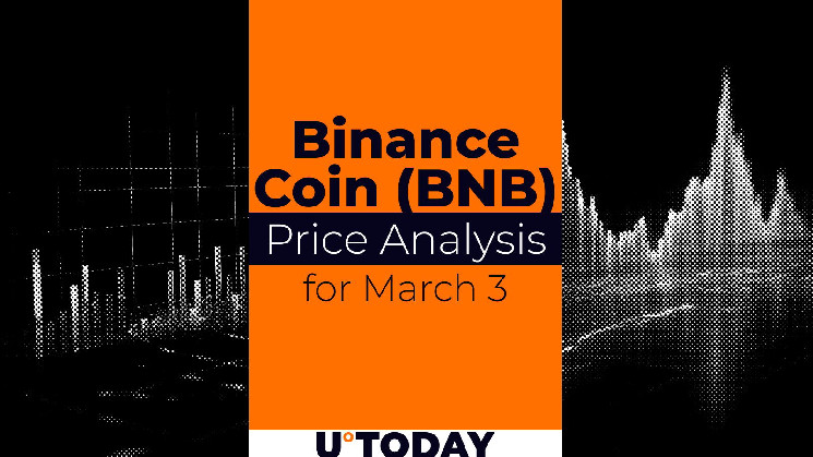 Прогноз ціни Binance Coin (BNB) на 3 березня: чи варто очікувати зростання?