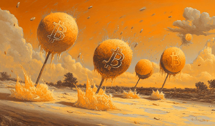 Аналитик предупреждает: падение Биткойна ниже $71,000 может завершить бычий цикл