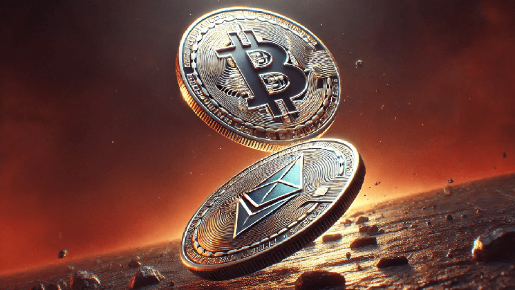 Крипторынок на дне: 72% активов в минусе, биткойн и эфир теряют позиции