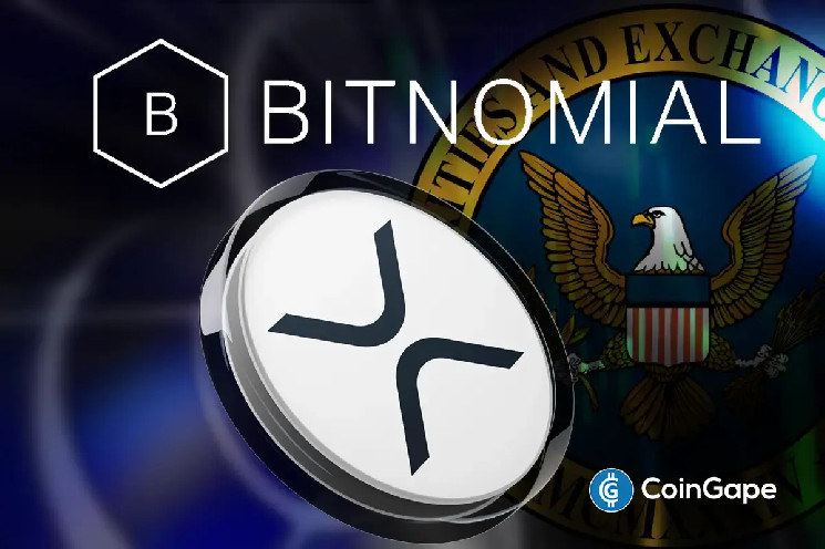 Bitnomial запускает фьючерсный контракт на XRP с учетом новых нормативных условий от SEC