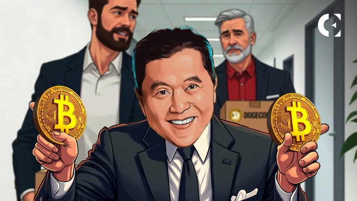 Кийосаки: сокращения рабочих мест сигнализируют о коллапсе, но Bitcoin под давлением