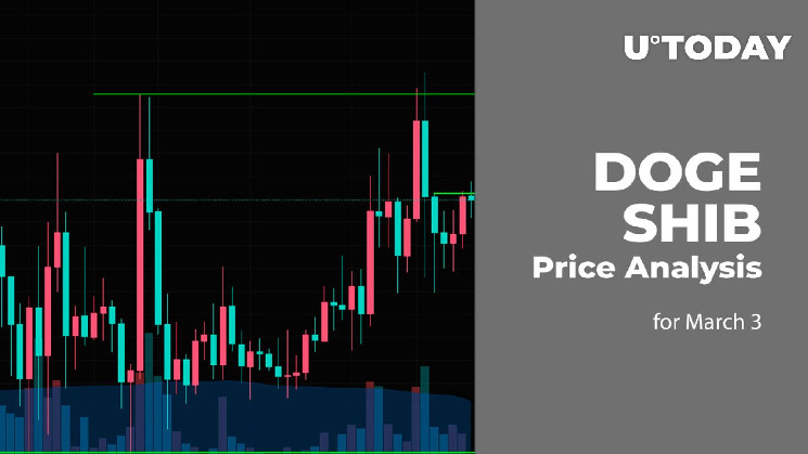 Прогноз цены DOGE и SHIB на 3 марта.