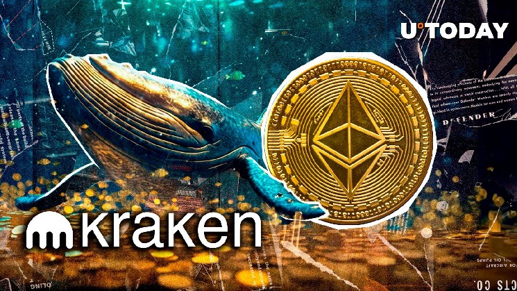 Мега-кит Ethereum продав ще 20 000 ETH на Kraken на фоні падіння цін