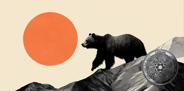Cardano (ADA) на грани падения: медвежьи сигналы и слабая активность сети