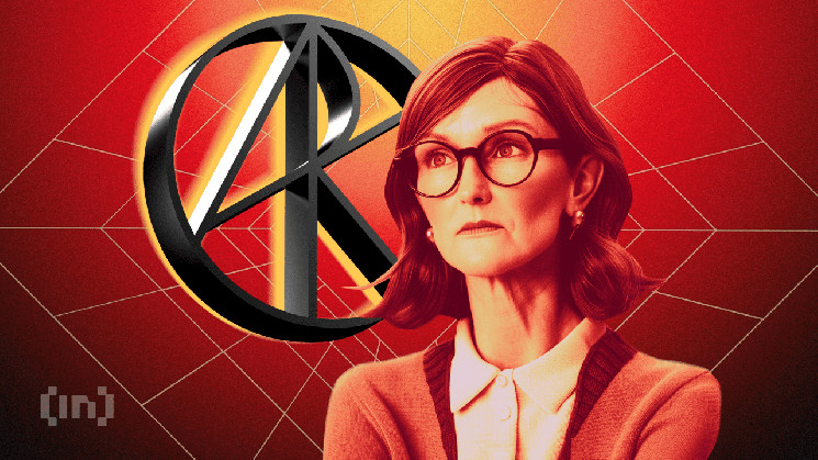 Продажа Cathie Wood акций Coinbase во время рекордного Bitcoin - $24 млн.