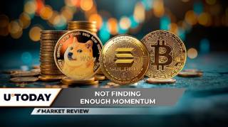 Dogecoin продовжує падати, але Solana та Біткоїн показують ознаки відновлення на ринку криптовалют.