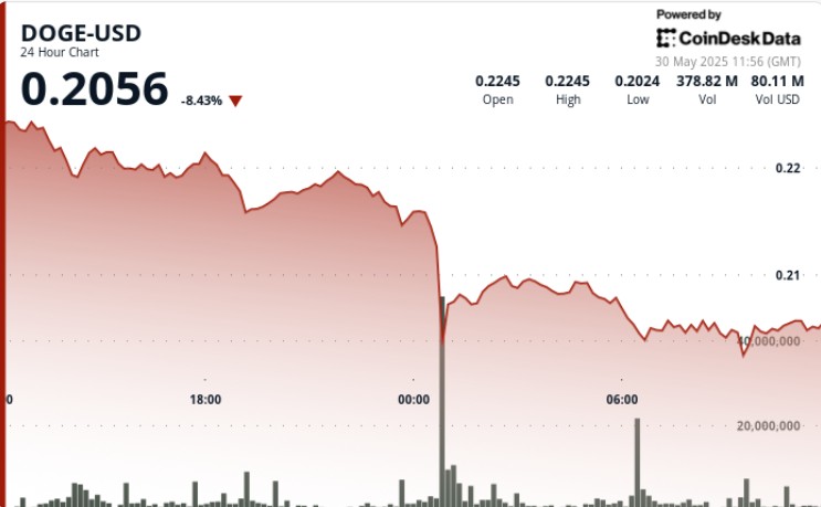 Догекоин упал на 10%: анализ рынка и возможные перспективы восстановления