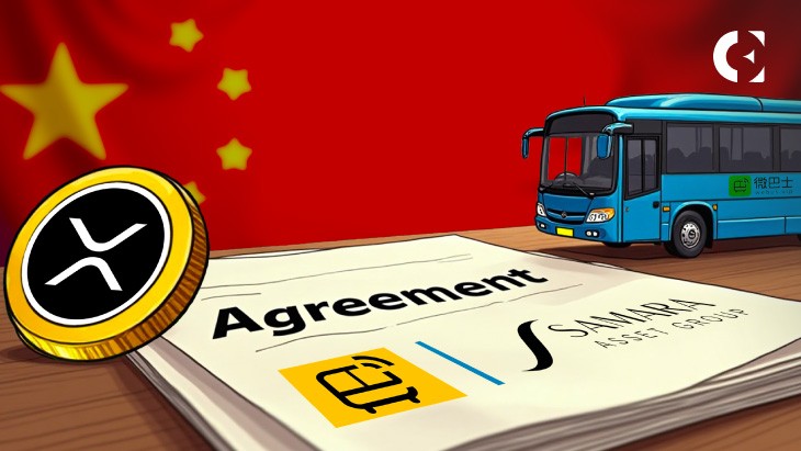 Webus и Samara Alpha заключили сделку на $300 млн для управления казной XRP