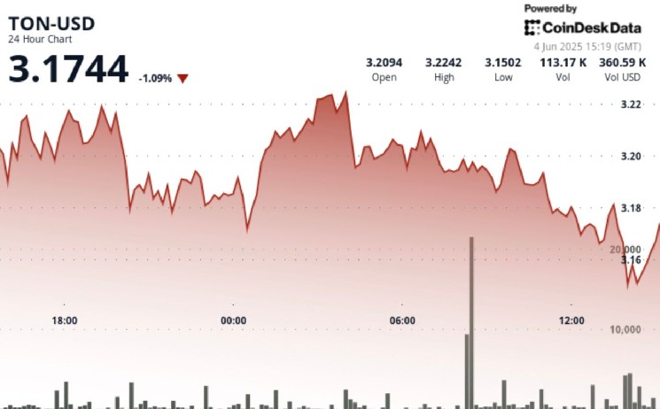 Короткострокові ведмежі сигнали на ринку TON: чи зможе криптовалюта подолати нові виклики?