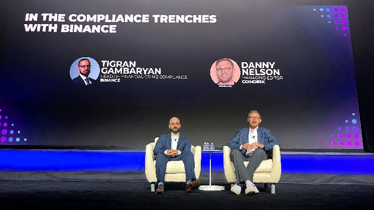 Тігран Гамбараян покидає Binance після чотирирічної діяльності в боротьбі з фінансовими злочинами