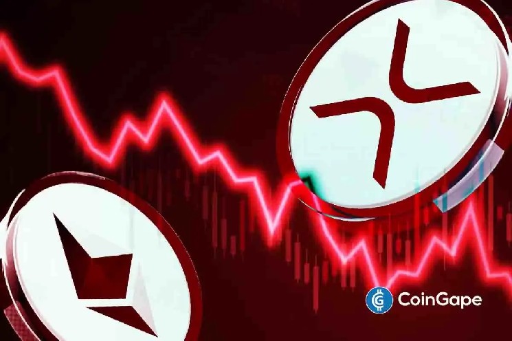 XRP под давлением: прогноз 40% падения по сигналам XRP/ETH