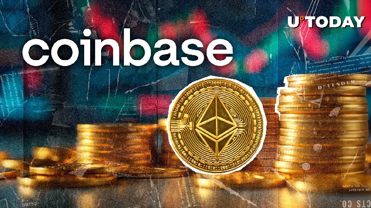 Велика транзакція ETH: 129,392 монети переведено на Coinbase під час падіння цін на ринку