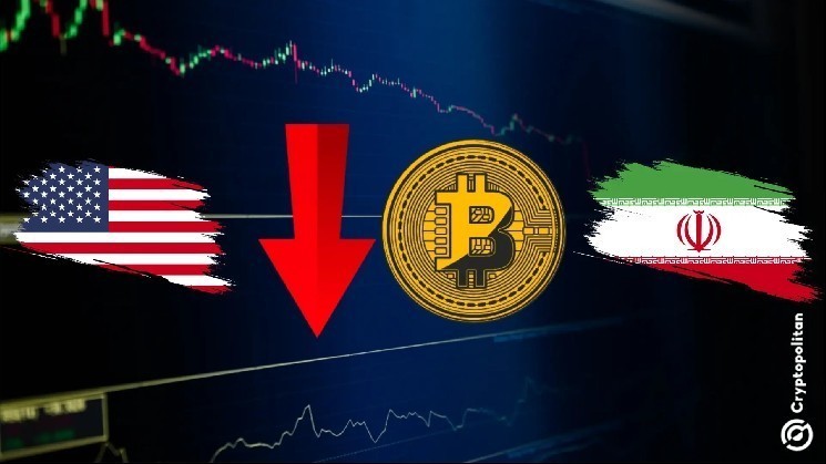Крипторынок обрушился: Биткойн и Эфир упали после бомбардировок Ирана США