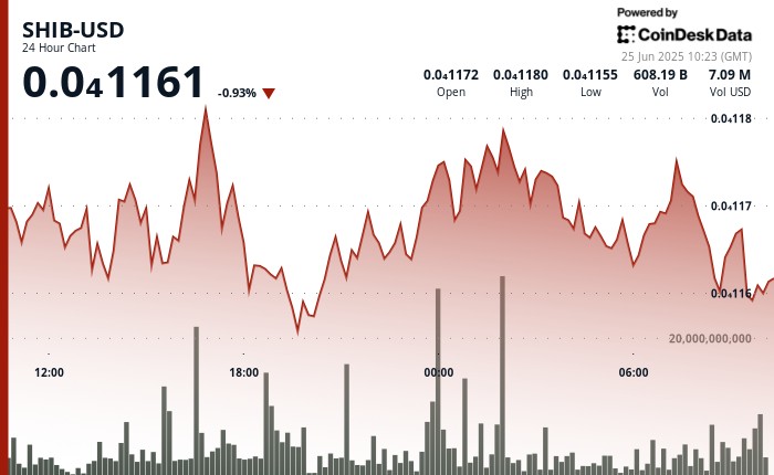 Киты Shiba Inu активно покупают токены после 16-месячного минимума, поддерживая рост цены криптовалюты на 17%