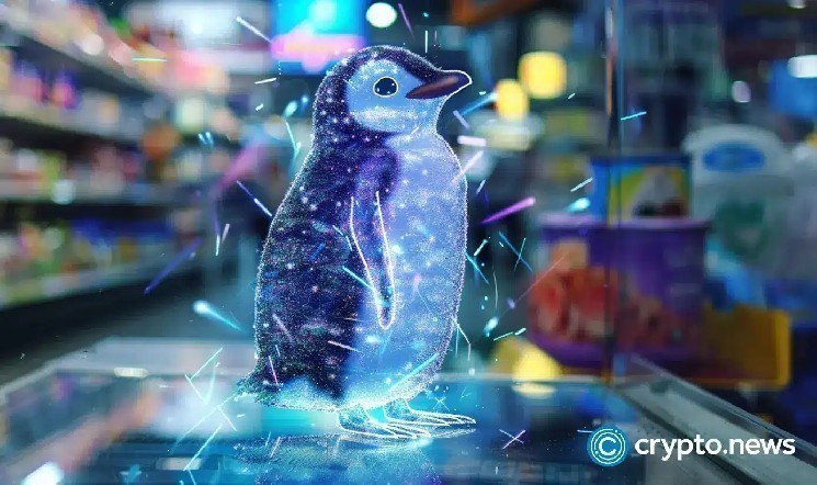 Ціна токена PENGU зросла на 52% на фоні відновлення продажів NFT Pudgy Penguins та активності великих інвесторів.
