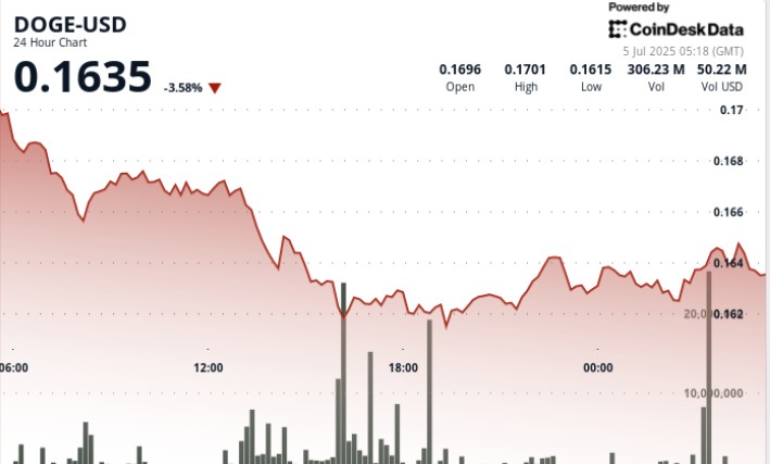 Dogecoin відновлюється після падіння: ринок шукає напрямок