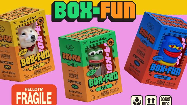 Box.Fun запускає новий тип NFT: мемкойни у вигляді цифрових колекційних іграшок