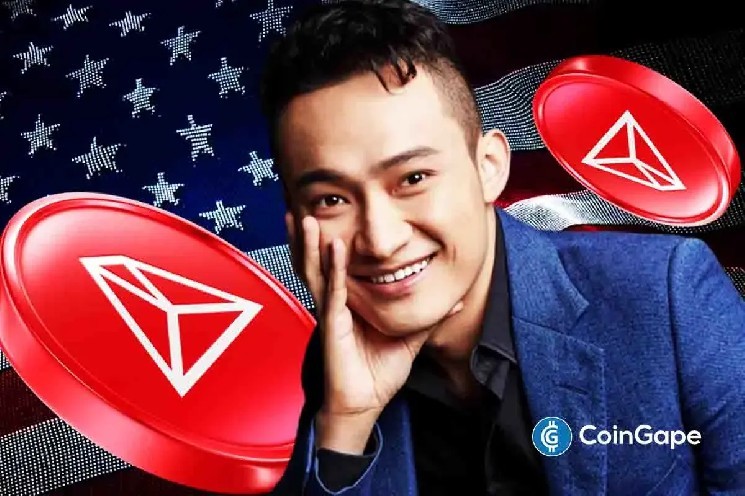 Трон (TRX) обіймає девяту позицію у крипто-рейтингу перед дебютом Джастіна Суна на Nasdaq