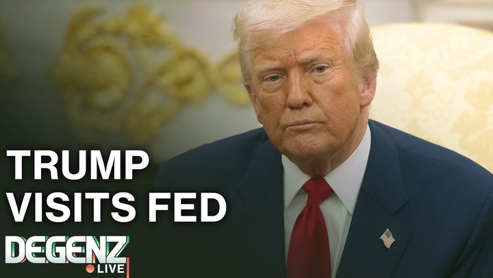 Альткойны падают, Goldman Sachs запускает токенизированные фонды, Трамп на встрече с ФРС