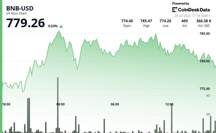 BNB Відновлюється: Токен Підвищився на 0,6% Після Корекції, Залучаючи Інвестиції На 520 Мільйонів Доларів.