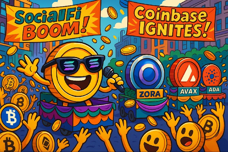 Соціальні токени на rise: як Zora, Avalanche і Cardano змінюють гру в SocialFi