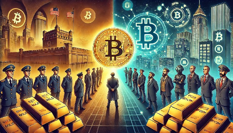 Золото и биткойн: как рекордные цены на золото могут предсказать будущее биткойна до $250,000 к 2025 году