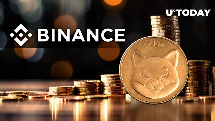 Біржа Binance передала 900 мільярдів токенів Shiba Inu (SHIB)