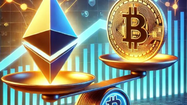 Рост Ethereum: соотношение ETH/BTC достигает пика на фоне институционального спроса и изменений на рынке