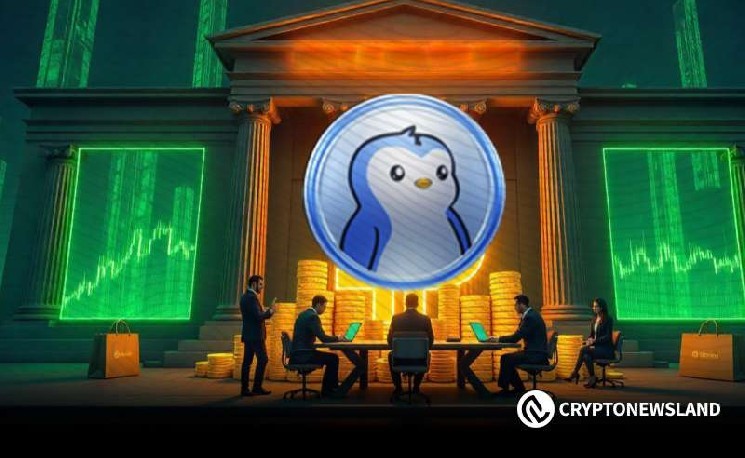 PENGU на шляху до $0.10: бичачий флаг та підтримка зростання на ринку