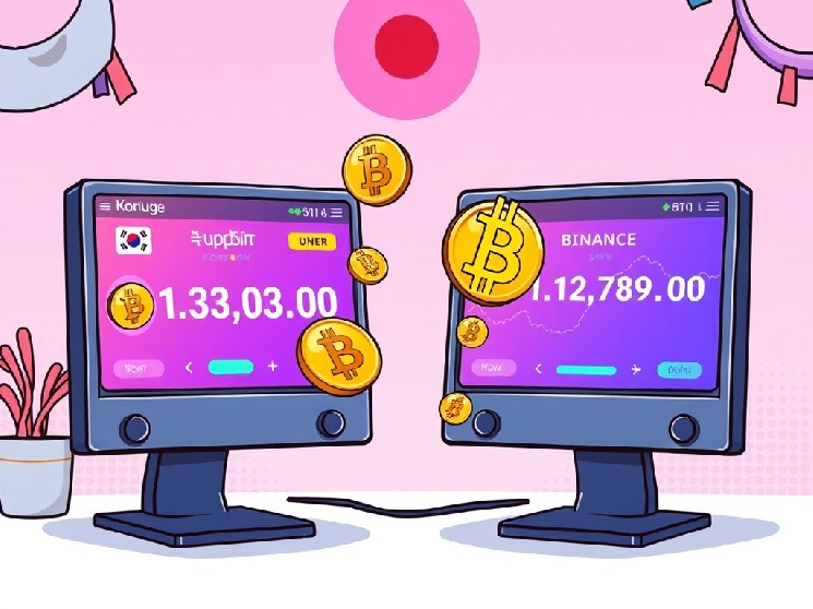 Bitcoin Kimchi Premium вырос до 2,1%: разница цен на биткойн в Южной Корее и мире