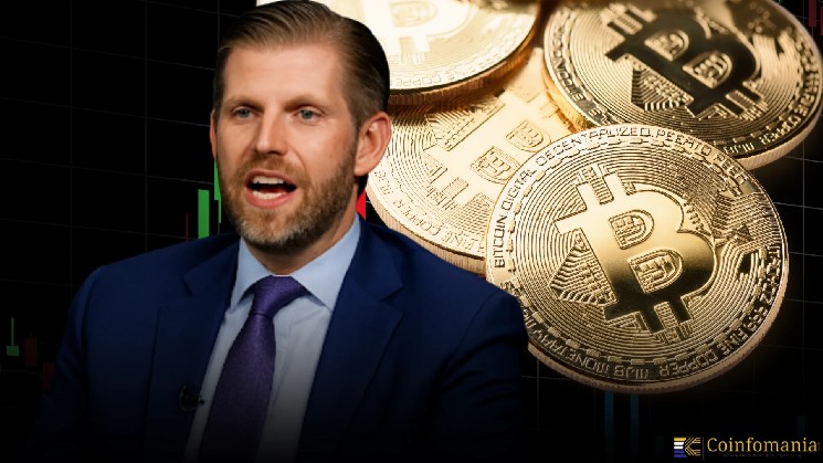 Эрик Трамп: биткойн достигнет 175 000 долларов к 2025 году и превысит миллион!