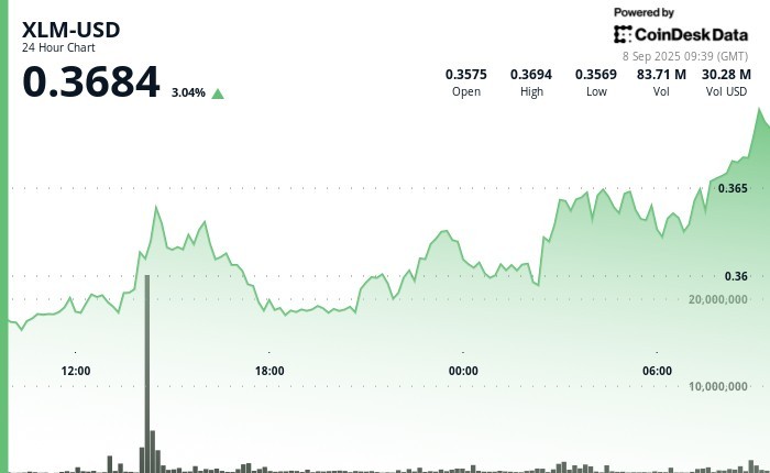 Stellar (XLM) збільшує ціну та привертає увагу інвесторів: позитивні тренди на ринку криптовалют.