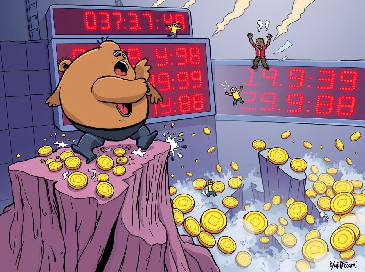 Короткі позиції на крипто-ринку: ліквідації фючерсів бють рекорди за 24 години