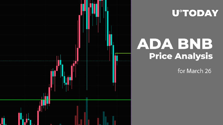 Прогноз ціни ADA та BNB на 26 березня