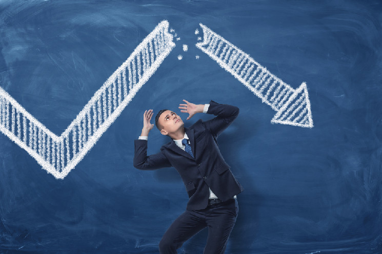 Цена биткойна снова снижается после неудачной попытки подъёма