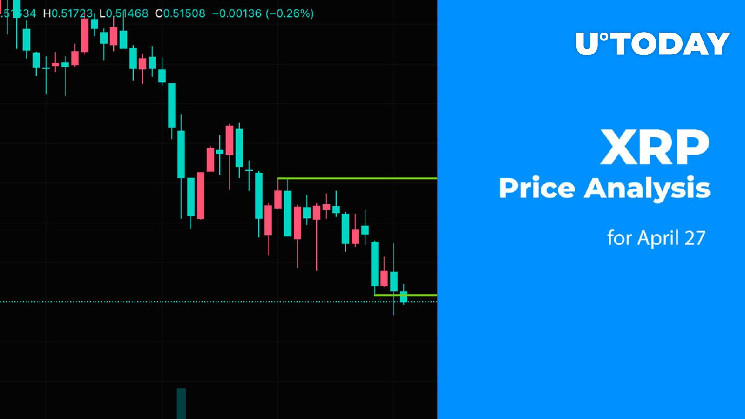 Прогноз ціни XRP на 27 квітня: спад очікується