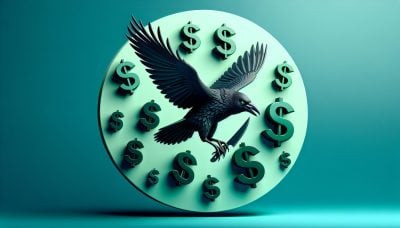 Резкий рост мем-монеты ворон с ножом на 600% за неделю